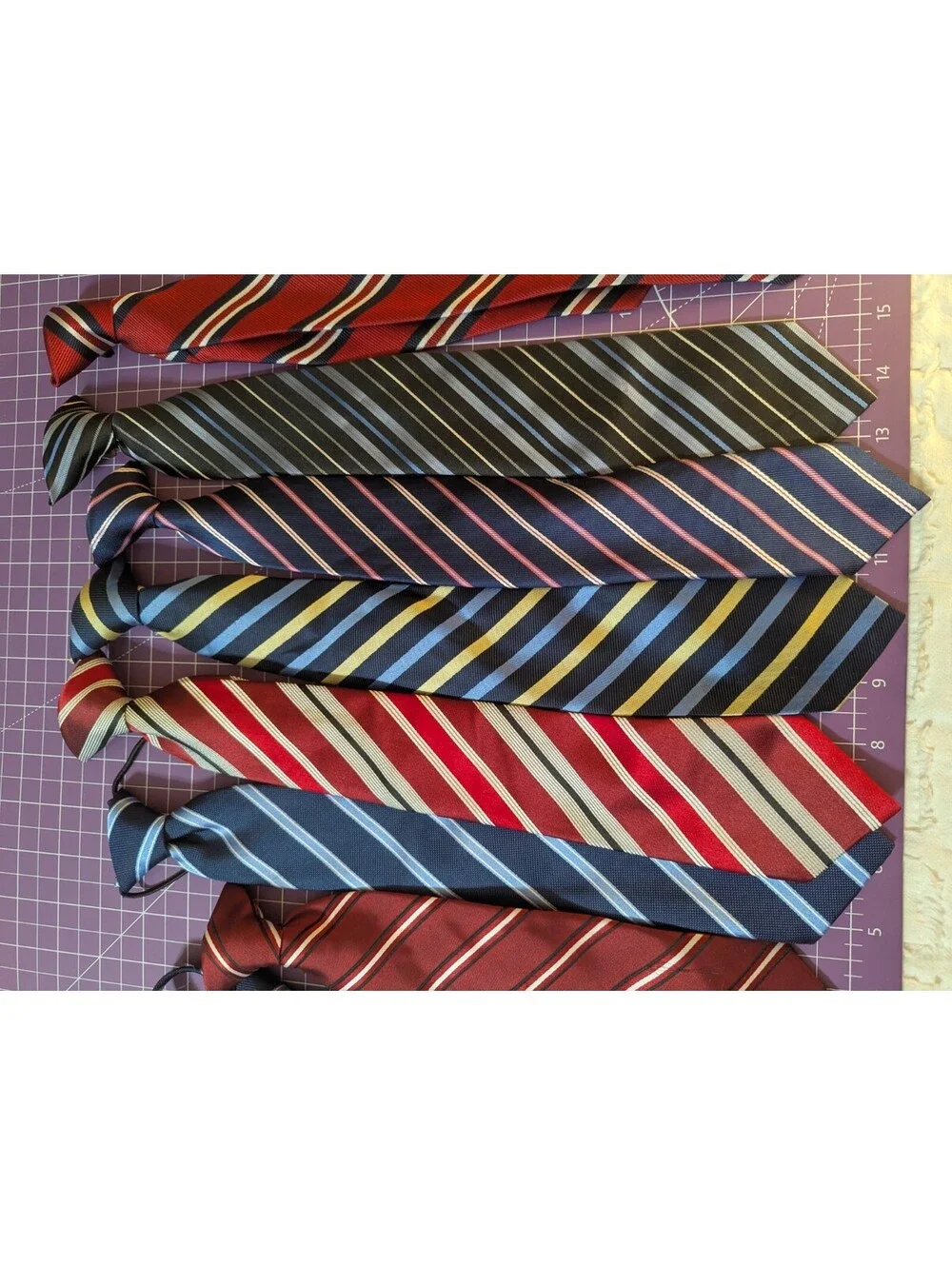 Necktie Lot Of 15 Youth Toddler Multicolor Polyester 11